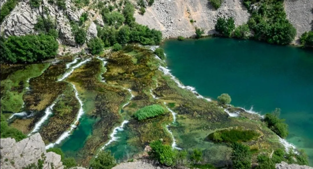 Kamp Kanjon Krupa Golubic  Campingplatz Golubic (Zadar)