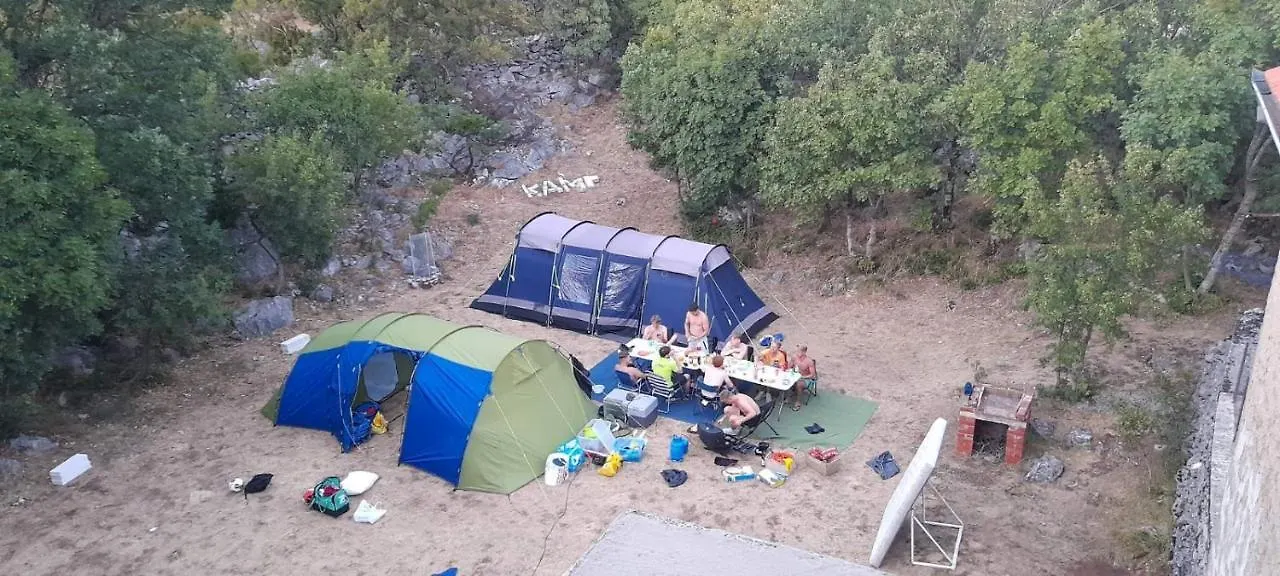Campingplatz Kamp Kanjon Krupa Golubic  Kroatien